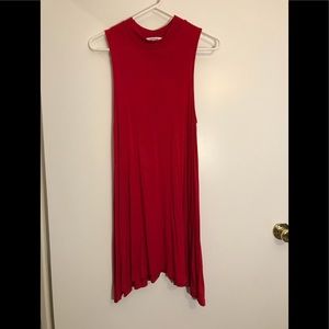 Cherish Red Tank Dress
